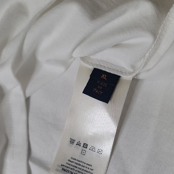 Louis Vuitton x Nigo Embroided Mockneck Short Sleeve Tee - Picture 3 of 4